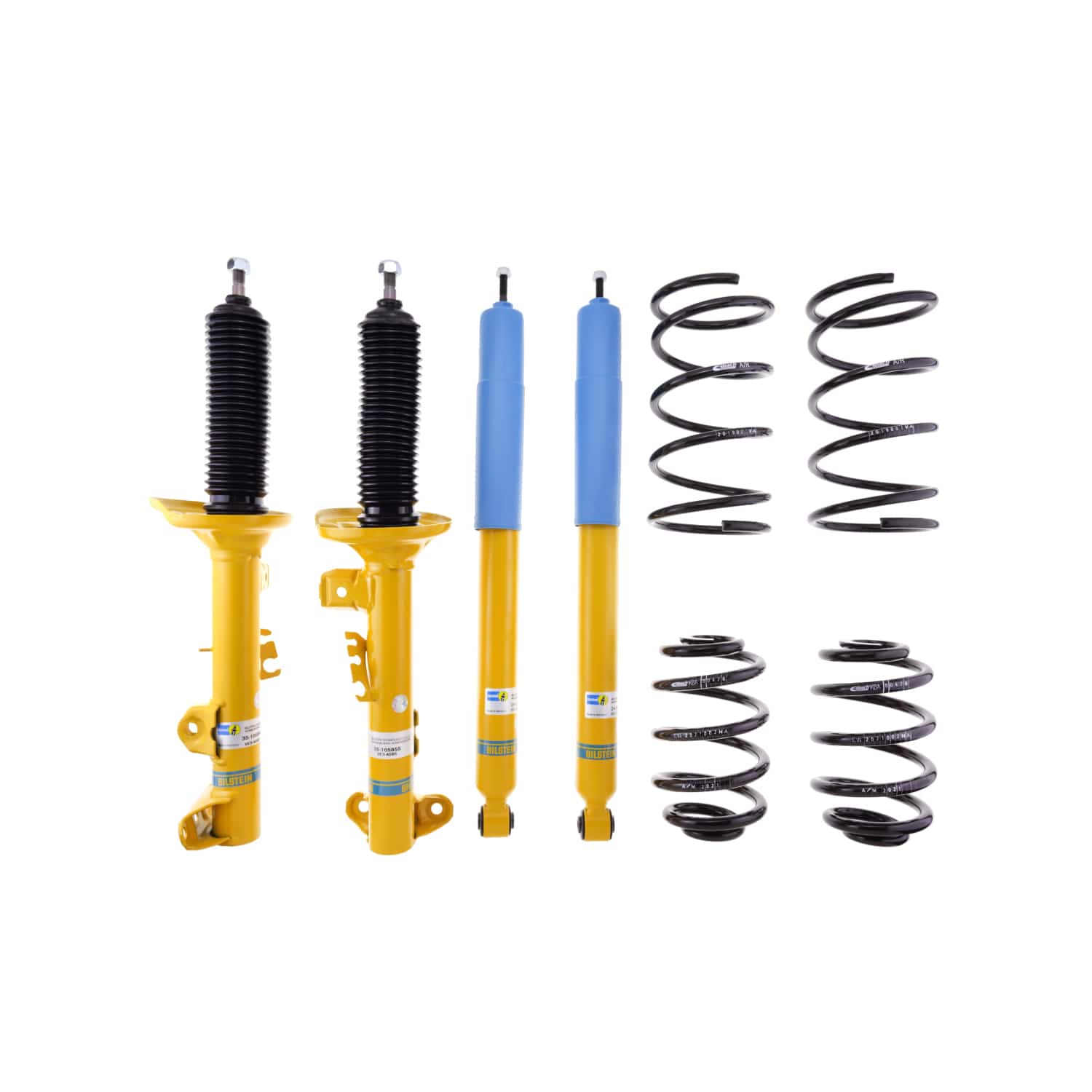Bilstein Suspension Bilstein 46-242754 - Suspension Kit BMW M3 1995 Monotube Front Coil Spring Inside Diameter Must Be 116 mm B12 (Pro-Kit) Bilstein