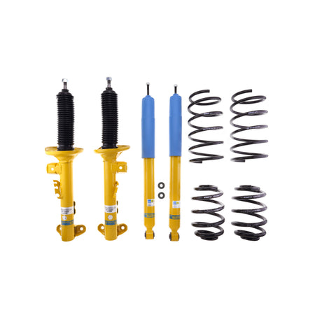 Bilstein 46-242808 - Suspension Kit BMW M3 1999-1996 Monotube Front Lowered Height 25mm, up to 920kg Axle Load Rear Lowered Height 15mm, up to 1130kg Axle Load Front Coil Spring Inside Diameter Must Be 106 mm B12 (Pro-Kit) Bilstein 1