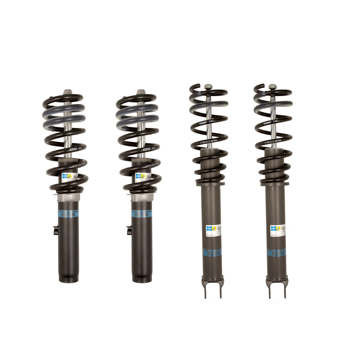 Bilstein 46-258892 - Suspension Kit Porsche 911 2016-2013 Monotube/Twintube Front Lowered Height 20-25mm, up to 800kg Axle Load Rear Lowered Height 15mm, up to 1215kg Axle Load Without Electronic Suspension (PASM) B12 (Pro-Kit) Bilstein 1