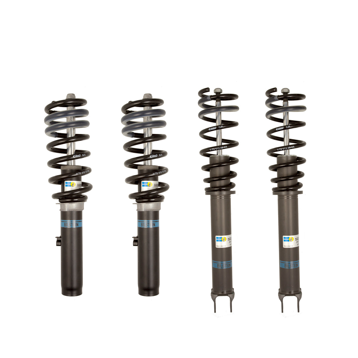 Bilstein 46-258892 - Suspension Kit Porsche 911 2016-2013 Monotube/Twintube Front Lowered Height 20-25mm, up to 800kg Axle Load Rear Lowered Height 15mm, up to 1215kg Axle Load Without Electronic Suspension (PASM) B12 (Pro-Kit) Bilstein 1