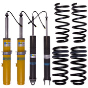 Bilstein 46-258908 - Suspension Kit Porsche 911 2019-2013 Monotube/Twintube Front Lowered Height 20-25mm, up to 800kg Axle Load Rear Lowered Height 15mm, up to 1215kg Axle Load With Electronic Suspension (PASM) B12 (Pro-Kit) Bilstein 1