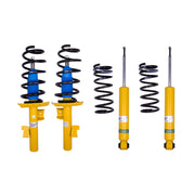 Bilstein 46-259264 - Suspension Kit Volvo S60 2018-2012 Monotube Front Lowered Height 30mm, up to 1250kg Axle Load, Rear Lowered Height 30mm, up to 960kg Axle Load, Without Electronic Suspension, Without Self-Leveling Suspension B12 (Pro-Kit) Bilstein 1