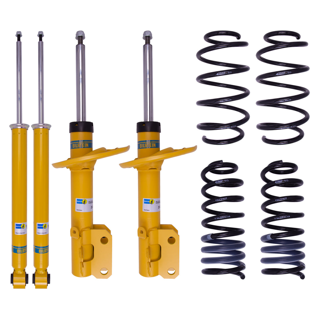 Bilstein 46-262677 - Suspension Kit Mazda 6 2021-2014 Monotube/Twintube Front Lowered Height 30mm, up to 1050kg Axle Load Rear Lowered Height 25mm, up to 1075kg Axle Load B12 (Pro-Kit) Bilstein 1