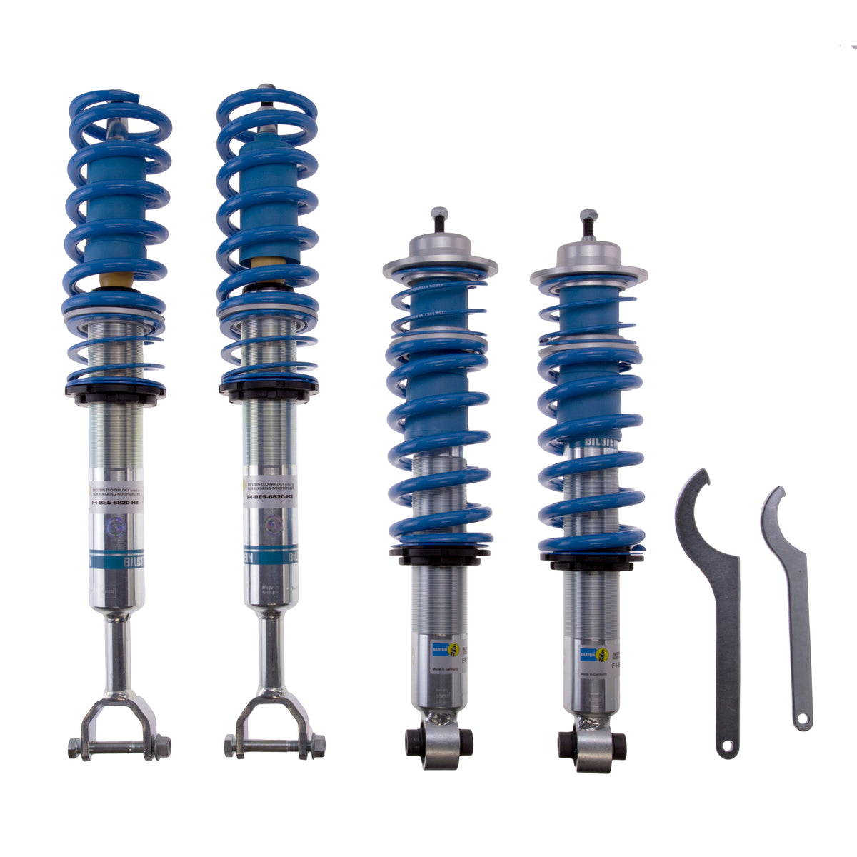 Bilstein 47-086937 - Suspension Kit Audi A6 Quattro 2004-1998, RS6 2003, S6 2003-2002, Volkswagen Passat 2005-2000 Monotube Front Lowered Height 25-45mm, up to 1260kg Axle Load Rear Lowered Height 20-40mm, up to 1200kg Axle Load B14 (PSS) Bilstein 1