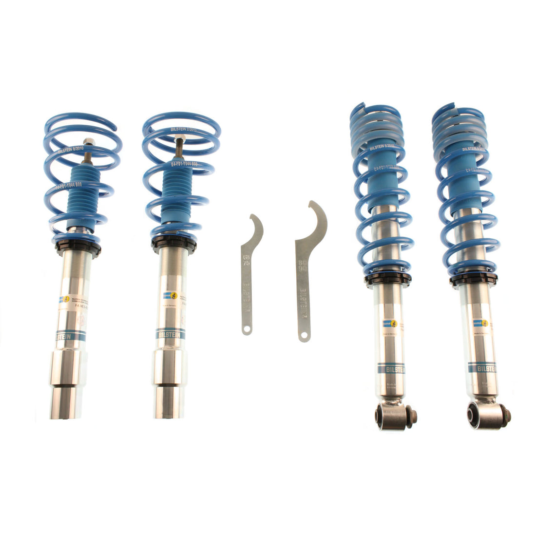 Bilstein 47-111165 - Suspension Kit BMW 525i 2007-2004 Monotube Front Lowered Height 30-50mm up to 1070kg Axle Load Rear Lowered Height 30-50mm up to 1300kg Axle Load Without Electronic or Self-Leveling Suspension B14 (PSS) Bilstein 6