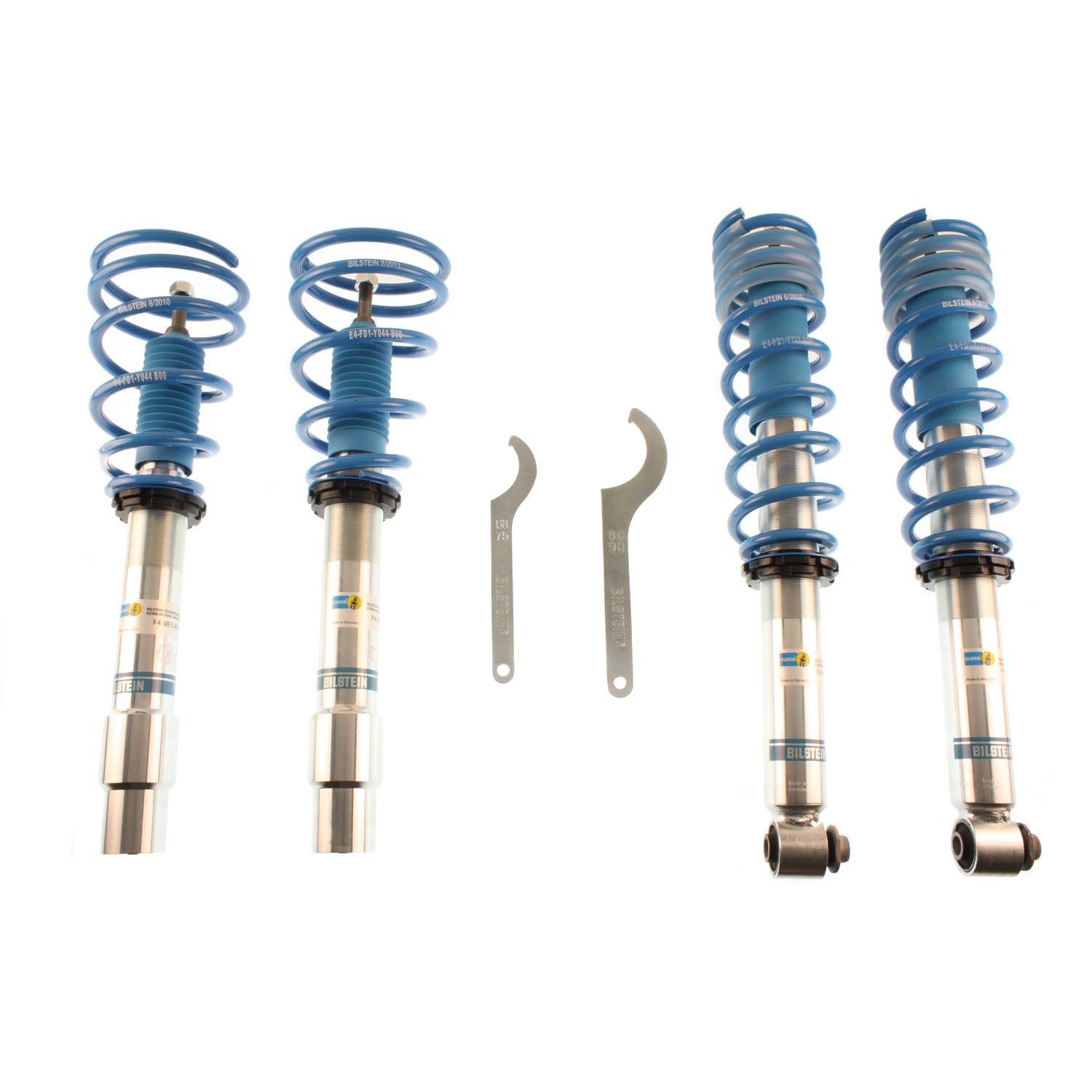 Bilstein 47-111165 - Suspension Kit BMW 525i 2007-2004 Monotube Front Lowered Height 30-50mm up to 1070kg Axle Load Rear Lowered Height 30-50mm up to 1300kg Axle Load Without Electronic or Self-Leveling Suspension B14 (PSS) Bilstein 6