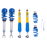 Bilstein 47-116573 - Suspension Kit Audi A6 2011-2006, A6 Quattro 2011-2005 Monotube Front Lowered Height 40-60mm, up to 1410kg Axle Load Rear Lowered Height 40-60mm, up to 1380kg Axle Load Without Air or Self-Leveling Suspension B14 (PSS) Bilstein 2