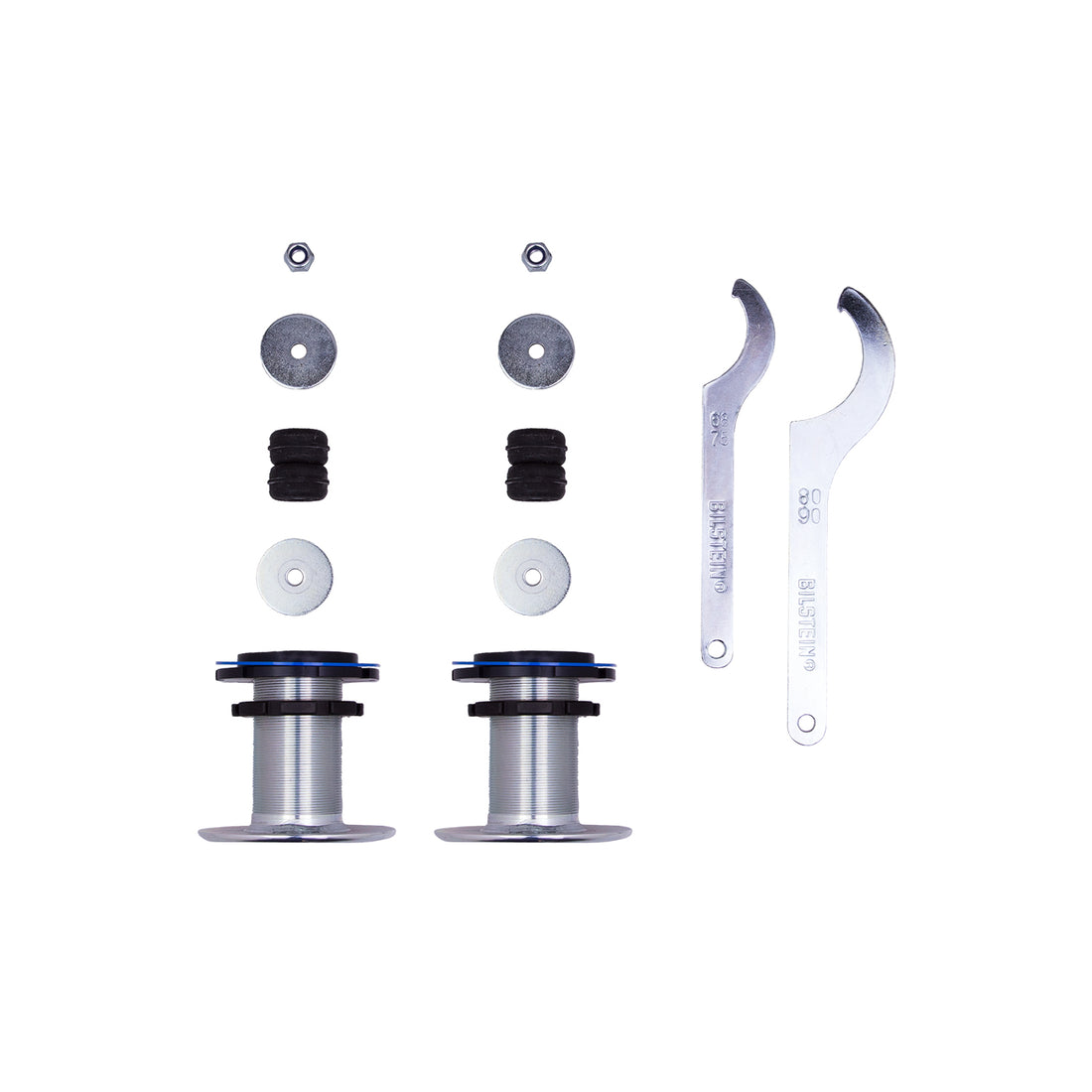 Bilstein 47-119536 - Suspension Kit Chrysler Crossfire 2008-2004 Monotube Front Lowered Height 15-35mm up to 905kg Axle Load Rear Lowered Height 10-30mm up to 850kg Axle Load B14 (PSS) Bilstein 1