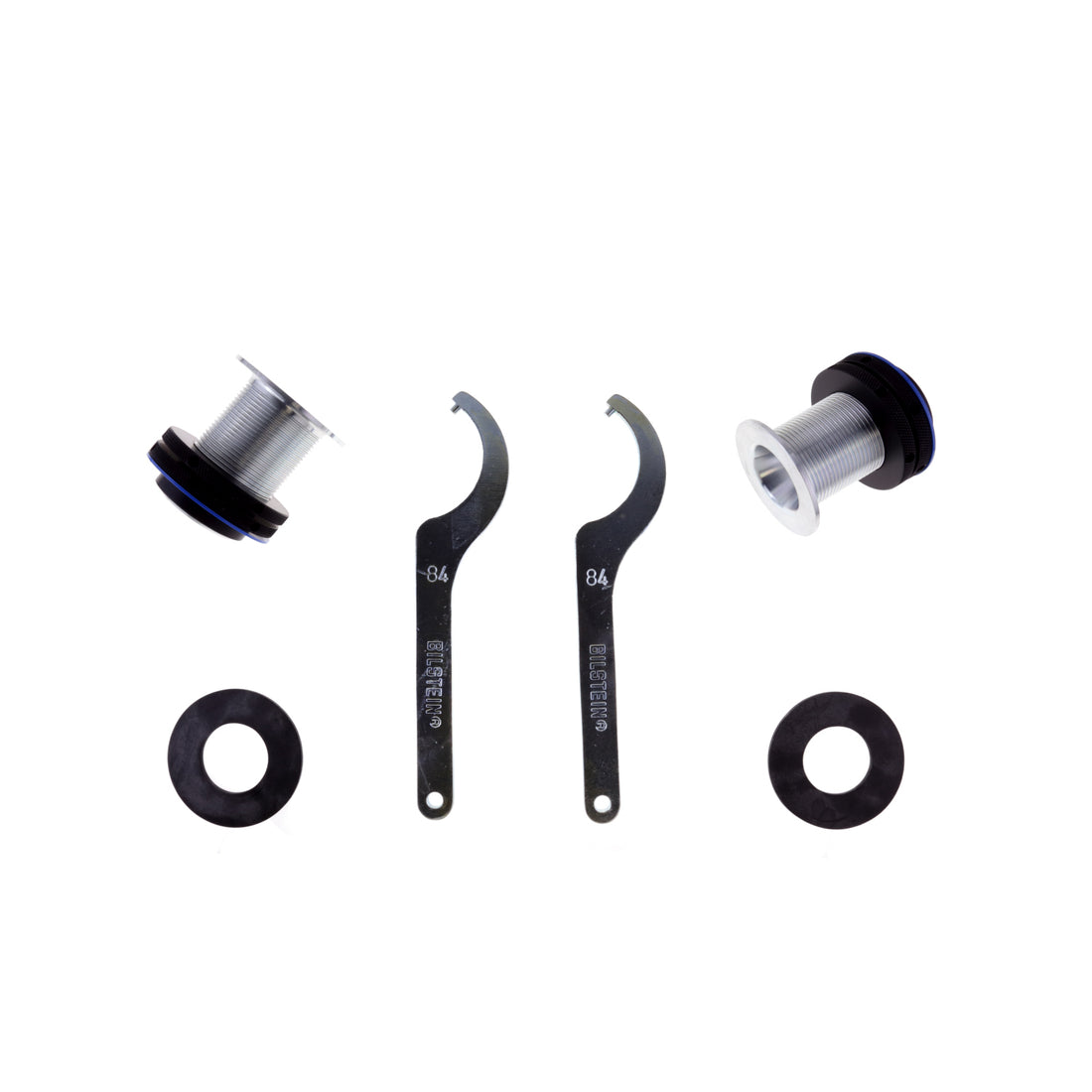 Bilstein 47-127708 - Suspension Kit Audi A3 2013-2006 Monotube Front Lowered Height 20-30mm up to 1210kg Axle Load Rear Lowered Height 10-30mm up to 1100kg Axle Load Without Electronic Suspension With 55mm Outside Strut Diameter B14 (PSS) Bilstein 5