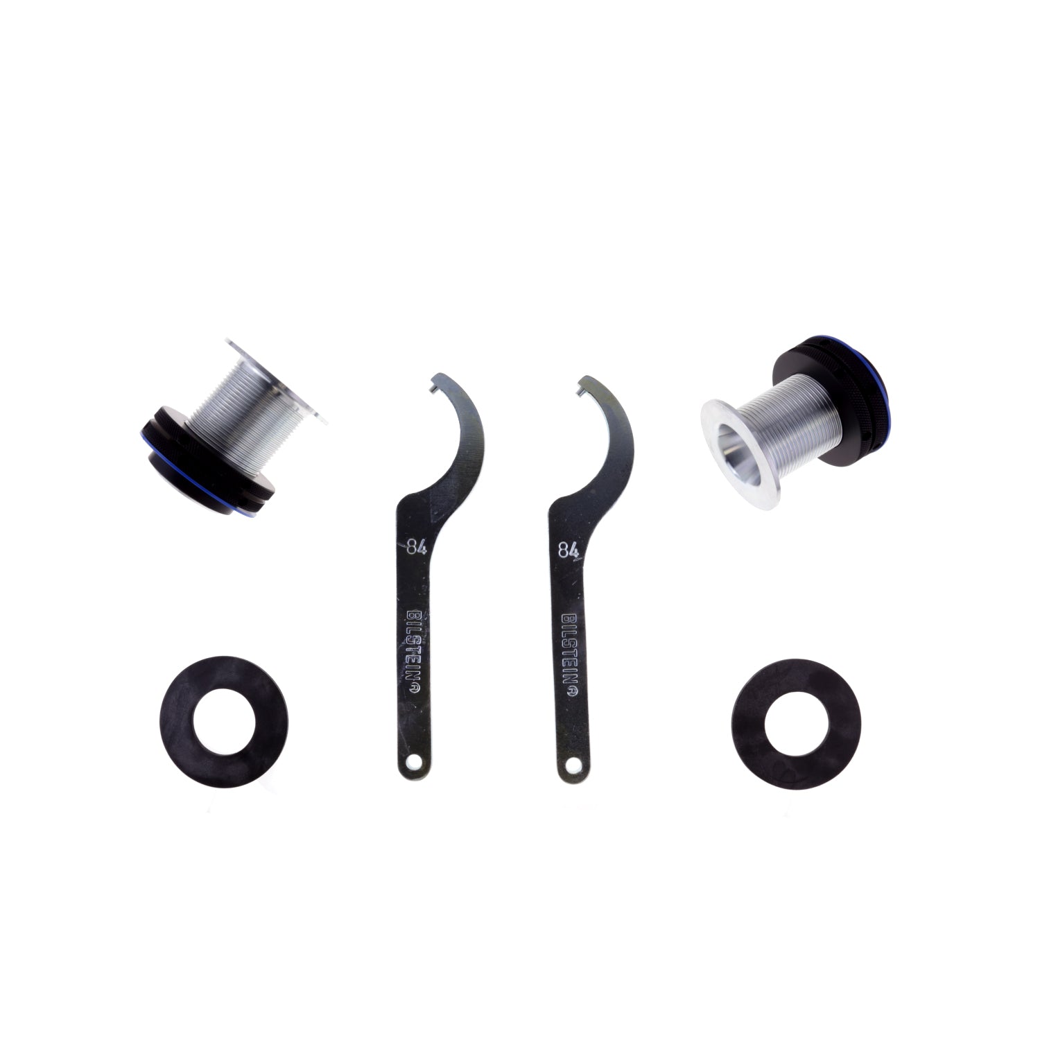 Bilstein 47-127708 - Suspension Kit Audi A3 2013-2006 Monotube Front Lowered Height 20-30mm up to 1210kg Axle Load Rear Lowered Height 10-30mm up to 1100kg Axle Load Without Electronic Suspension With 55mm Outside Strut Diameter B14 (PSS) Bilstein 5