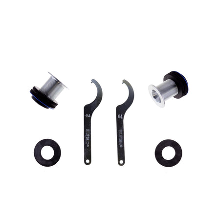 Bilstein 47-127708 - Suspension Kit Audi A3 2013-2006 Monotube Front Lowered Height 20-30mm up to 1210kg Axle Load Rear Lowered Height 10-30mm up to 1100kg Axle Load Without Electronic Suspension With 55mm Outside Strut Diameter B14 (PSS) Bilstein 5