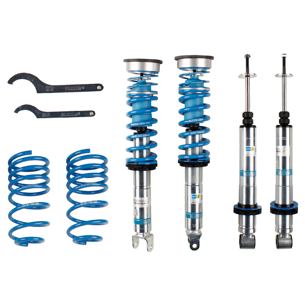 Bilstein 47-131811 - Suspension Kit Mazda MX-5 Miata 2015-2006 Monotube Front Lowered Height 30-50mm, up to 680kg Axle Load Rear Lowered Height 30-50mm, up to 705kg Axle Load B14 (PSS) Bilstein 1