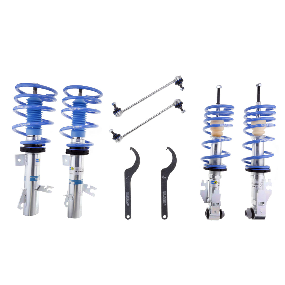 Bilstein 47-139060 - Suspension Kit Mini Cooper 2015-2007 Monotube Front Lowered Height 30-50mm, up to 905kg Axle Load Rear Lowered Height 30-50mm, up to 855kg Axle Load May require part 33 50 6 778 572 B14 (PSS) Bilstein 1