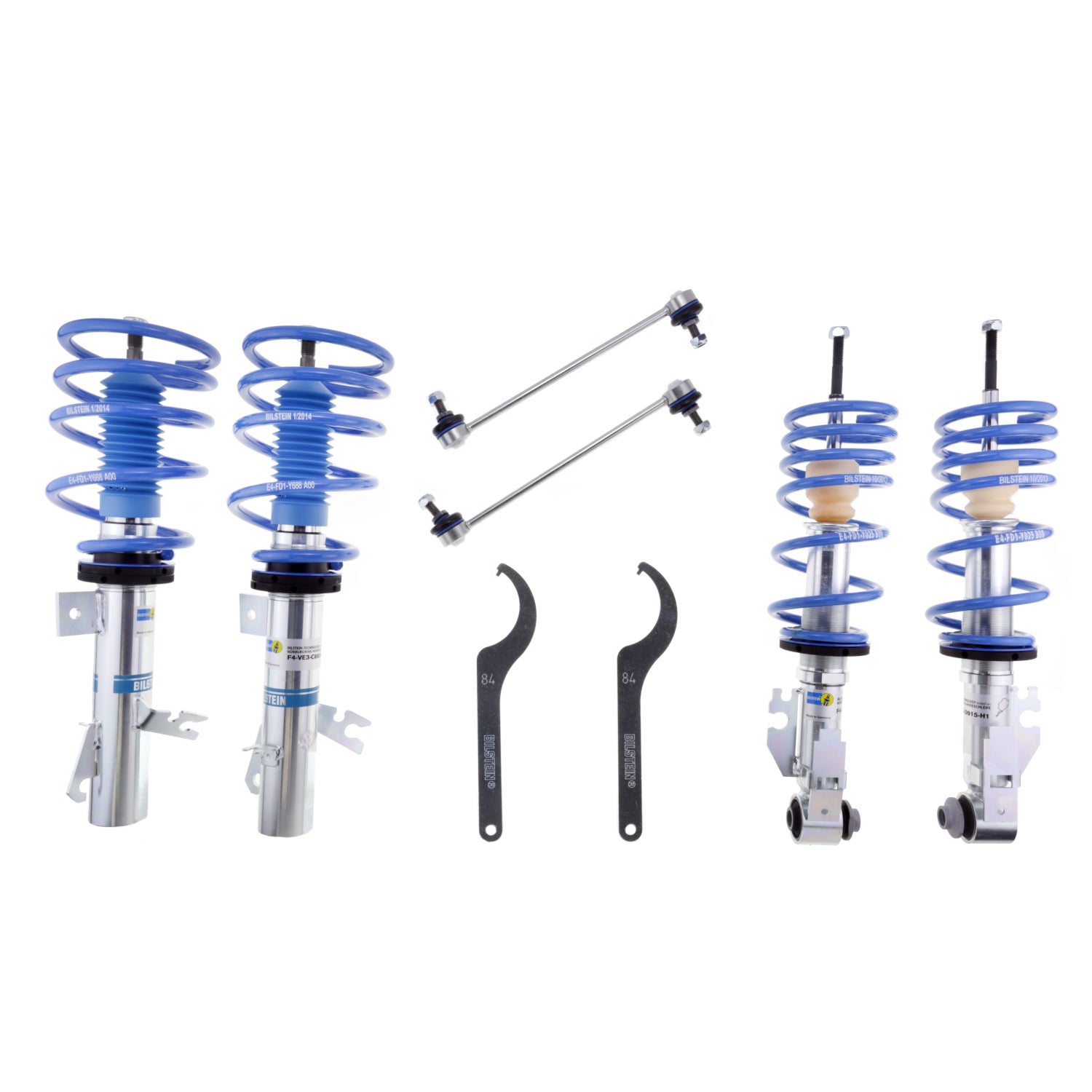 Bilstein 47-139060 - Suspension Kit Mini Cooper 2015-2007 Monotube Front Lowered Height 30-50mm, up to 905kg Axle Load Rear Lowered Height 30-50mm, up to 855kg Axle Load May require part 33 50 6 778 572 B14 (PSS) Bilstein 1