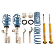 Bilstein 47-193680 - Suspension Kit Hyundai Genesis Coupe 2016-2010 Monotube Front Lowered Height 20-30mm, up to 1000kg Axle Load Rear Lowered Height 10-30mm, up to 1050kg Axle Load Requires model year 2011 front sway bar links B14 (PSS) Bilstein 1