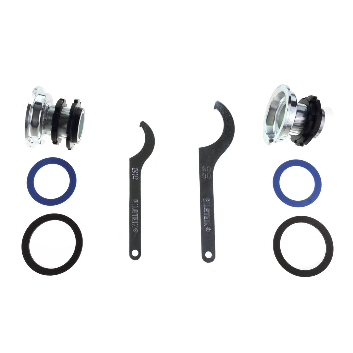Bilstein 47-196568 - Suspension Kit Ford Focus 2018-2012 Monotube Front Lowered Height 35-50mm, up to 1100kg Axle Load Rear Lowered Height 30-50mm, up to 1025kg Axle Load B14 (PSS) Bilstein 3