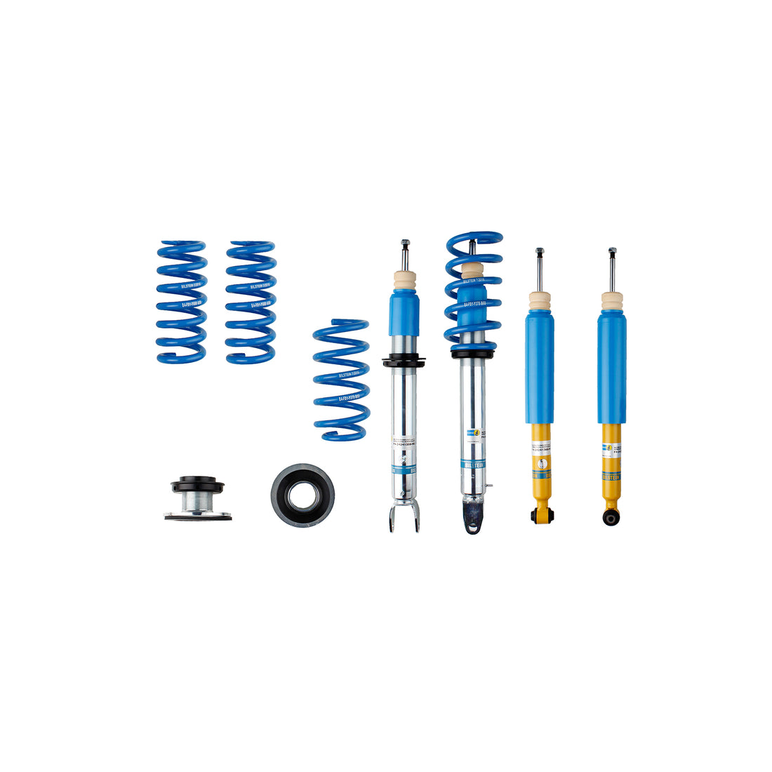 Bilstein 47-241343 - Suspension Kit No Applications Monotube Front Lowered Height 20-45mm, up to 1125kg Axle Load Rear Lowered Height 15-40mm, up to 1270kg Axle Load B14 (PSS) Bilstein 1