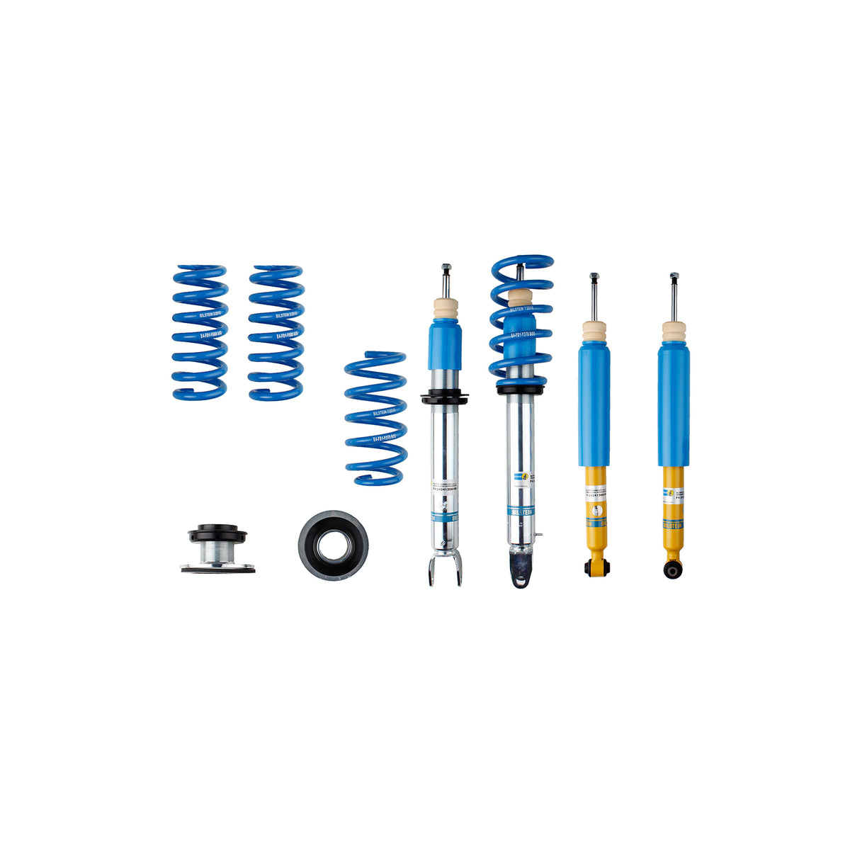 Bilstein 47-241343 - Suspension Kit No Applications Monotube Front Lowered Height 20-45mm, up to 1125kg Axle Load Rear Lowered Height 15-40mm, up to 1270kg Axle Load B14 (PSS) Bilstein 1