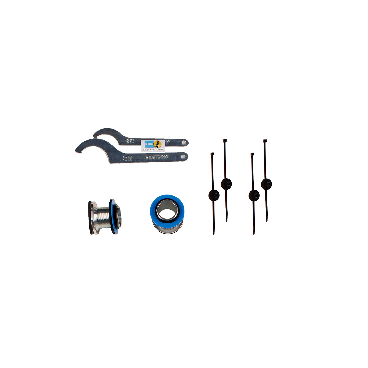 Bilstein 47-242043 - Suspension Kit Ford Fiesta 2019-2014 Monotube Front Lowered Height 25-40mm, up to 850kg Axle Load Rear Lowered Height 20-40mm, up to 765kg Axle Load B14 (PSS) Bilstein 3