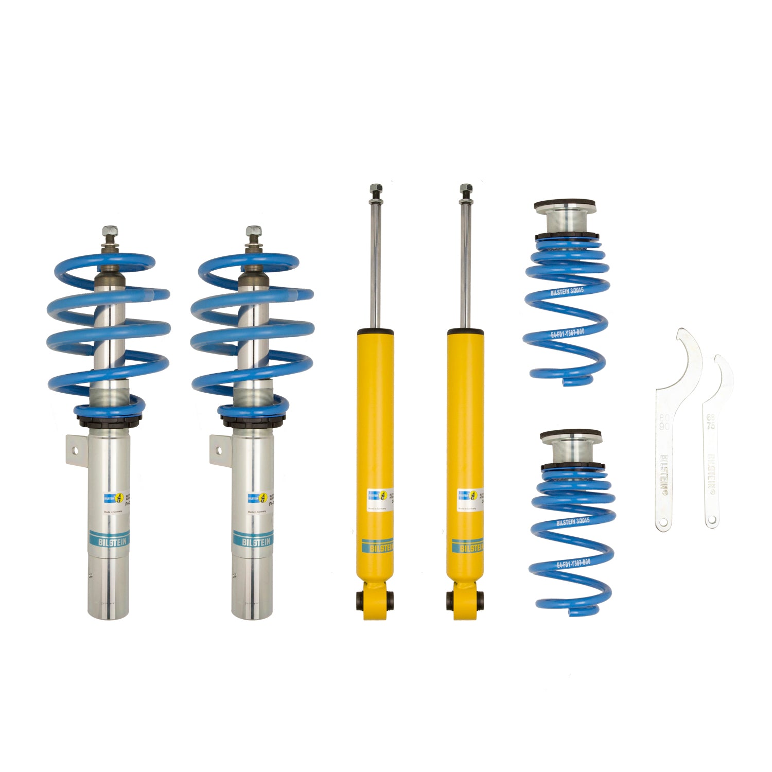 Bilstein 47-244412 - Suspension Kit Mini Cooper 2024-2014 Monotube Front Lowered Height 25-40mm up to 945kg Axle Load Without Electronic Suspension Wheel spacers may be required for some wheel/tire combinations B14 (PSS) Bilstein 5
