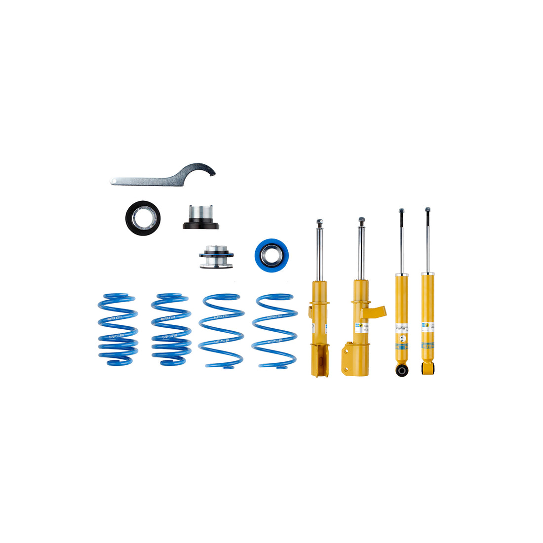 Bilstein 47-248281 - Suspension Kit Smart Fortwo 2017-2016 Monotube/Twintube Front Lowered Height 20-40mm Rear Lowered Height 20-40mm B14 (PSS) Bilstein 7