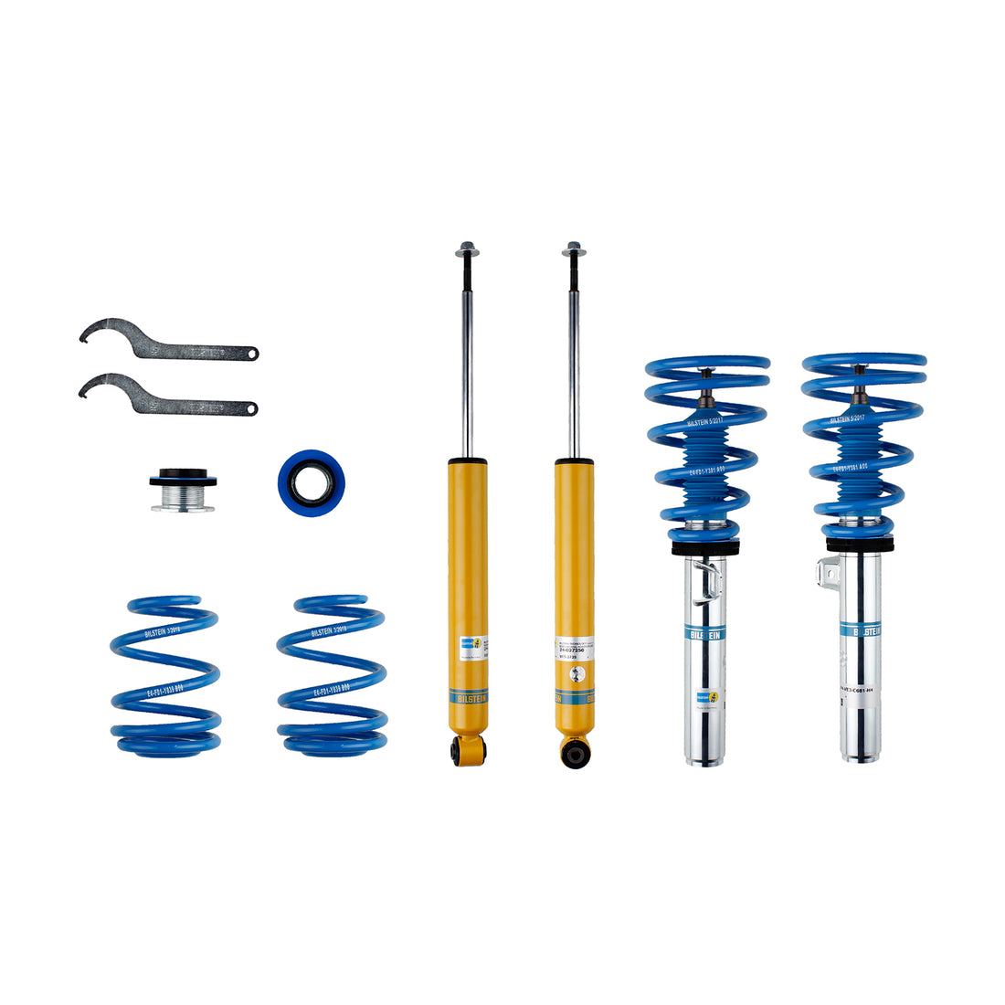 Bilstein 47-249134 - Suspension Kit BMW 323Ci 2000 Monotube Front Lowered Height 35-50mm up to 1030kg Axle Load Rear Lowered Height 25-40mm up to 1190kg Axle Load B14 (PSS) Bilstein 1