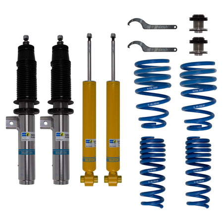 Bilstein 47-264625 - Suspension Kit BMW 228i xDrive 2016-2015 230i Monotube Front Lowered Height 30-50mm up to 1020kg Axle Load Rear Lowered Height 30-50mm up to 1120kg Axle Load Without Electronic Suspension B14 (PSS) Bilstein 1