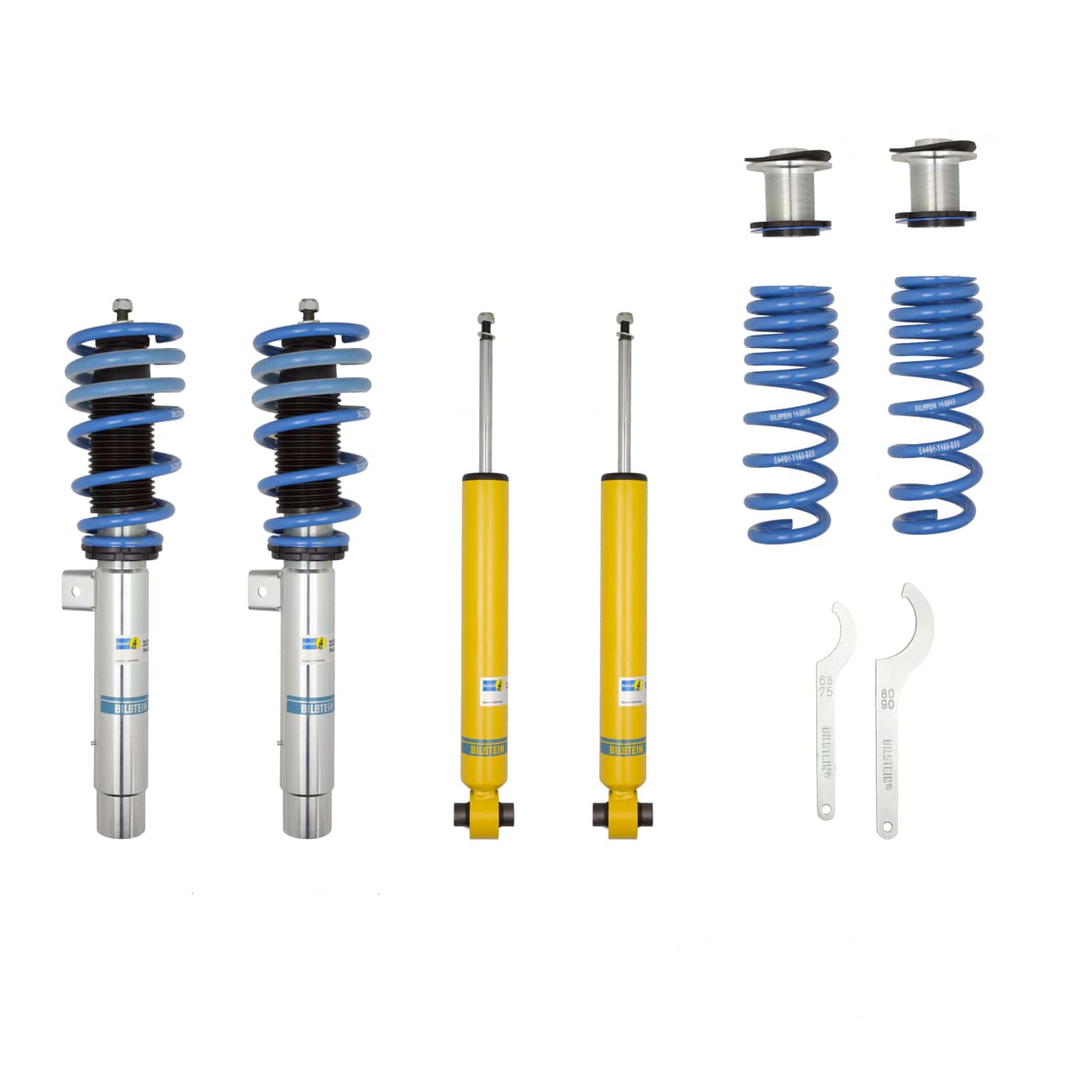 Bilstein Suspension Bilstein 47-264632 Suspension Kit Monotube Front Rear Lowered Height 30-50mm B14 PSS