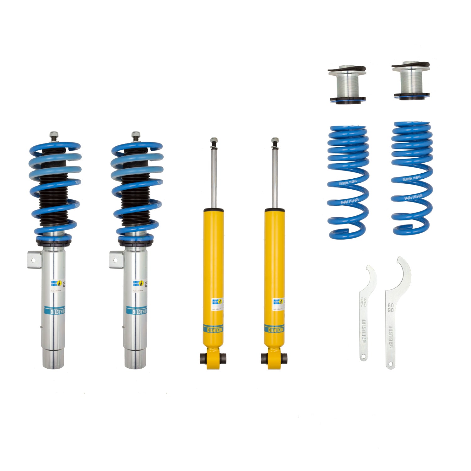 Bilstein 47-264632 - Suspension Kit BMW 228i 2016-2014 Monotube Front Lowered Height 30-50mm up to 1020kg Axle Load Rear Lowered Height 30-50mm up to 1235kg Axle Load Without Electronic Suspension B14 (PSS) Bilstein 2