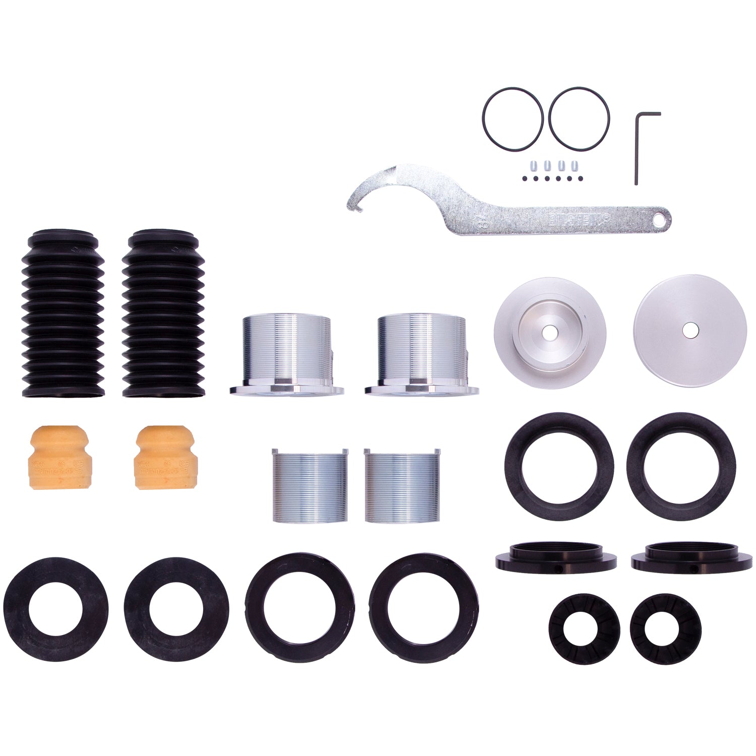 Bilstein 47-280502 - Suspension Kit Chevrolet Camaro 2024-2016 Monotube/Twintube Front Lowered Height 10-30mm, up to 1060kg Axle Load Rear Lowered Height 10-30mm, up to 1200kg Axle Load B14 (PSS) Bilstein 3