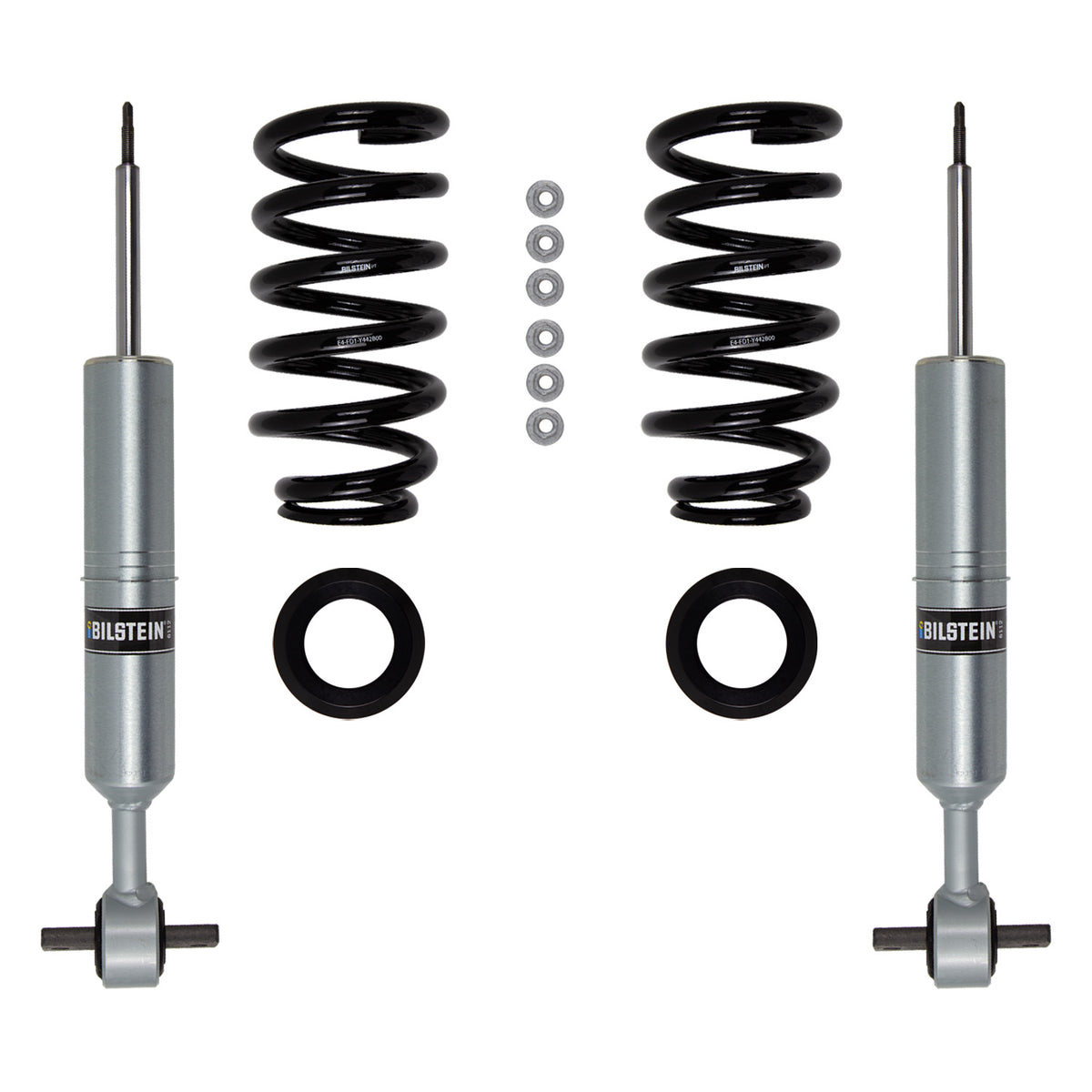 Bilstein 47-309524 - Suspension Kit Chevrolet Silverado 1500 19-25, GMC Sierra 1500 19-25 Monotube Trail Boss / AT4 Front Lift Height 0-1.2 Inch B8 6112 Bilstein 3