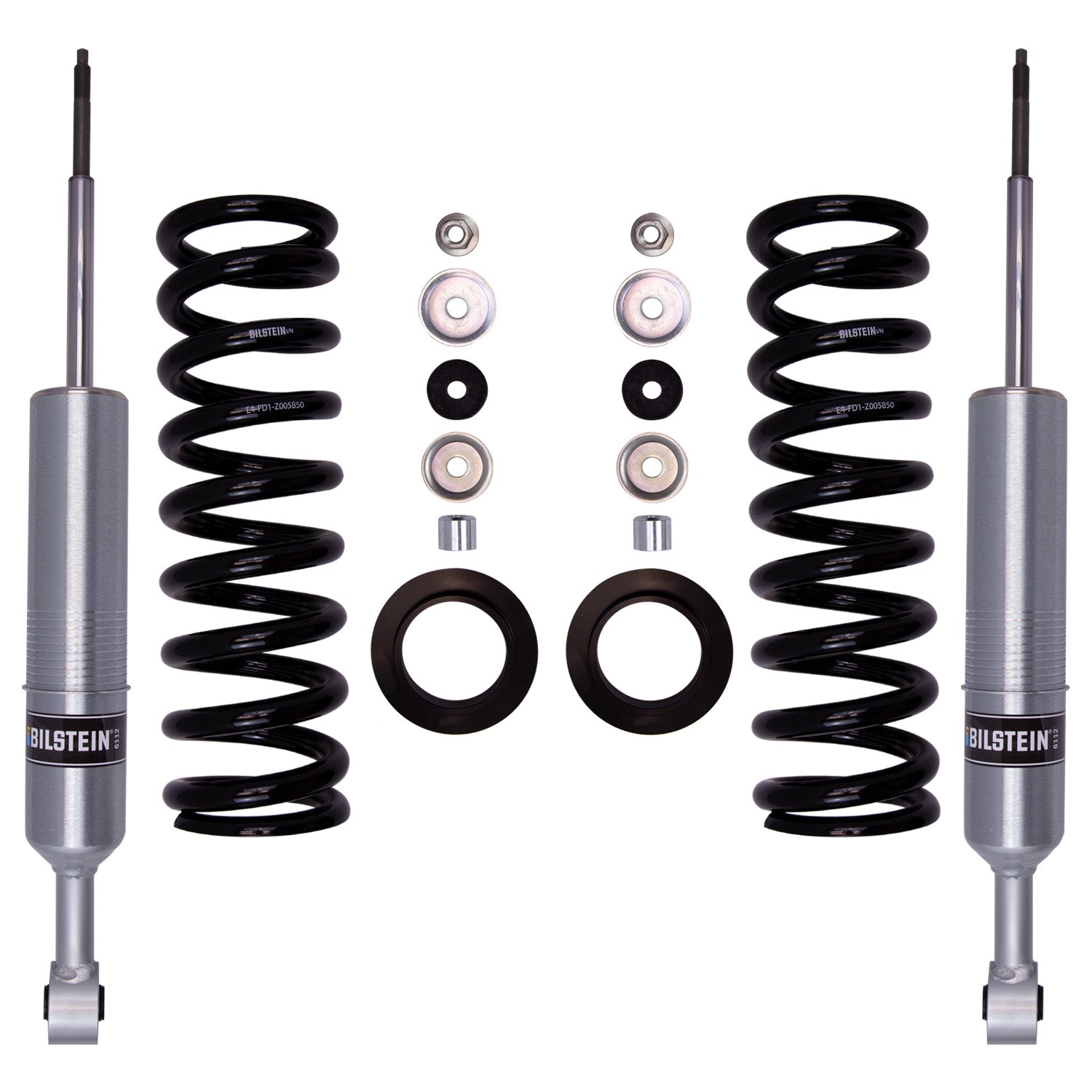 Bilstein 47-309975 - Suspension Kit Lexus GX470 2009-2003, Toyota 4Runner 2009-2003, FJ Cruiser 2009-2007, Tacoma 2023-2005 Monotube Front Lift Height 0-3.7 Inch B8 6112 Bilstein 1