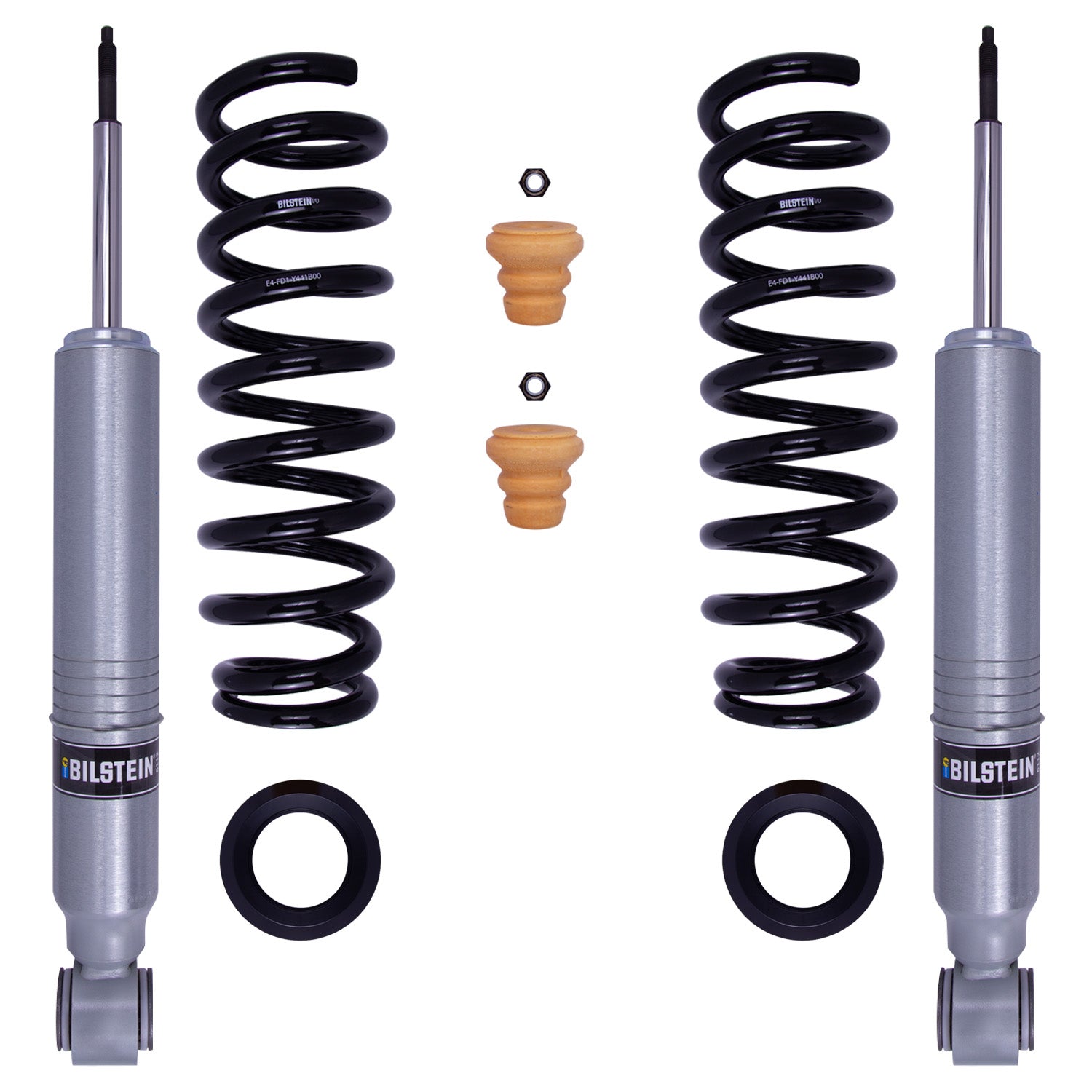 Bilstein 47-310698 - Suspension Kit Ford F-150 2013-2009 Monotube 4WD Only Front Lift Height 0-1.75 Inch B8 6112 Bilstein 1