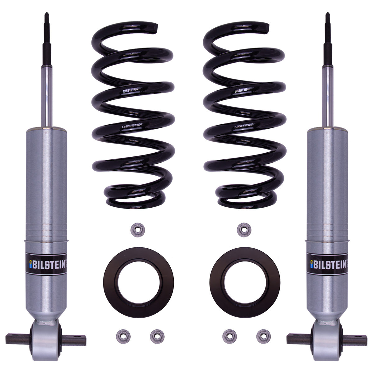 Bilstein 47-310834 - Suspension Kit Chevrolet Silverado 1500 2018-2014, Silverado 1500 LD 2019, Tahoe 2020-2015, GMC Sierra 1500 2018-2014, Sierra 1500 Limited 2019, Yukon 2020-2015 Monotube Front Lift Height 0-1.85 Inch B8 6112 Bilstein 1