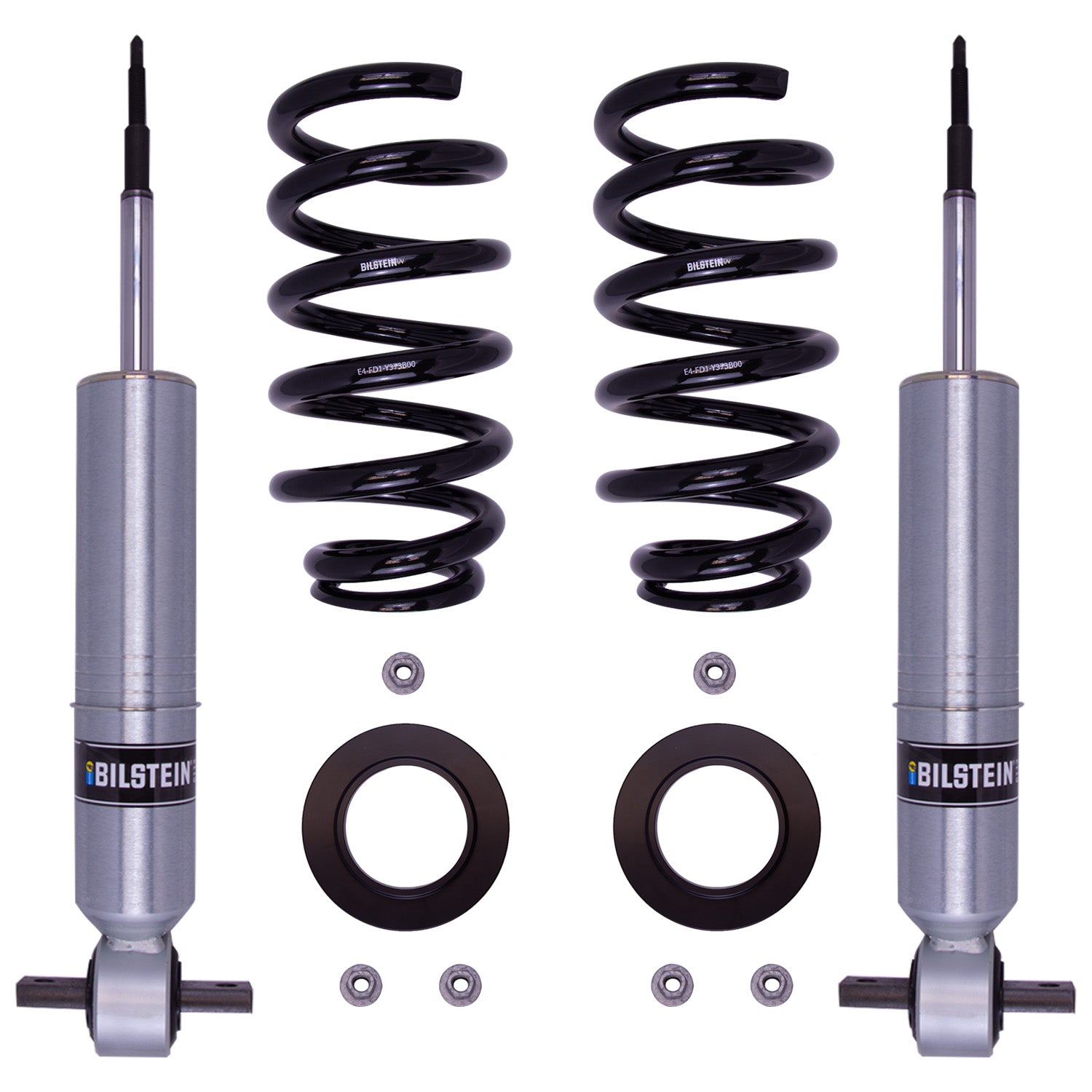 Bilstein 47-310834 - Suspension Kit Chevrolet Silverado 1500 2018-2014, Silverado 1500 LD 2019, Tahoe 2020-2015, GMC Sierra 1500 2018-2014, Sierra 1500 Limited 2019, Yukon 2020-2015 Monotube Front Lift Height 0-1.85 Inch B8 6112 Bilstein 1