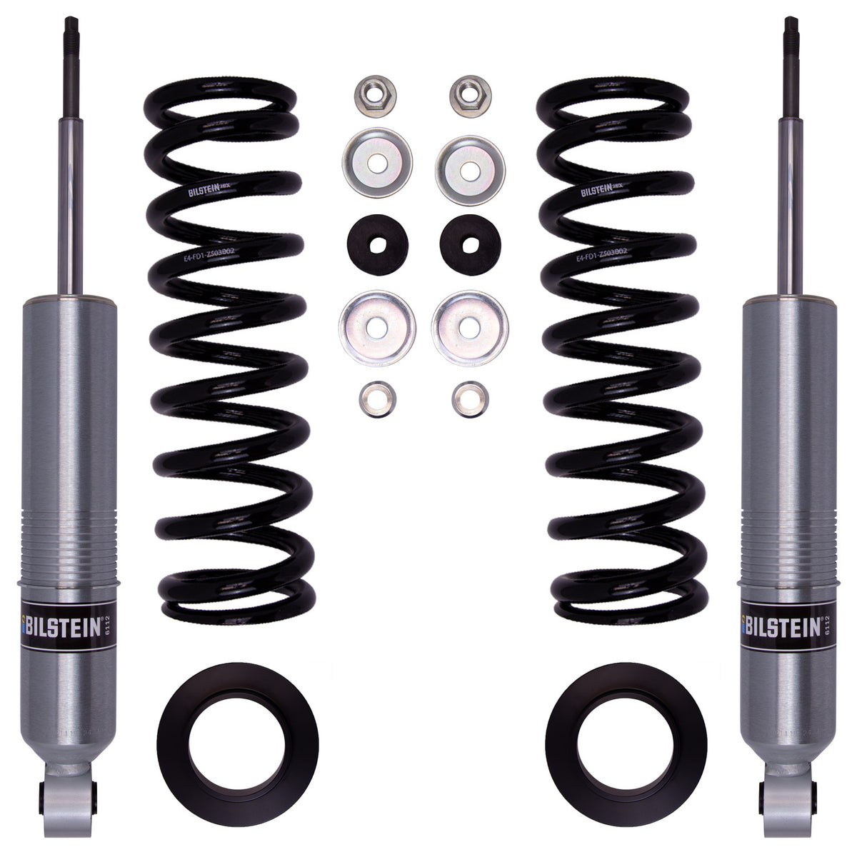 Bilstein 47-310896 - Suspension Kit Toyota Tacoma 2004-1996 Monotube 4WD / PreRunner only Front Lift Height 0-2.8 Inch B8 6112 Bilstein 1