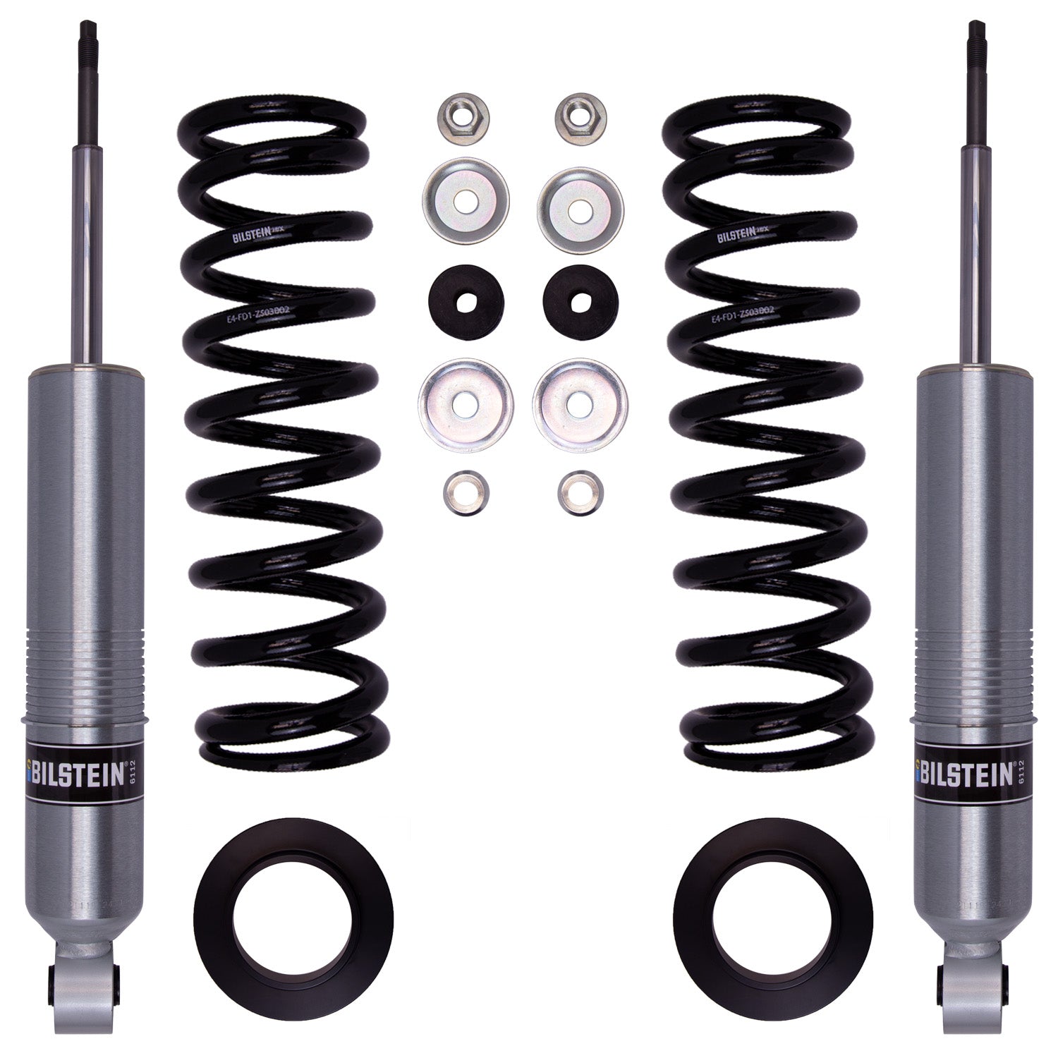 Bilstein 47-310896 - Suspension Kit Toyota Tacoma 2004-1996 Monotube 4WD / PreRunner only Front Lift Height 0-2.8 Inch B8 6112 Bilstein 1
