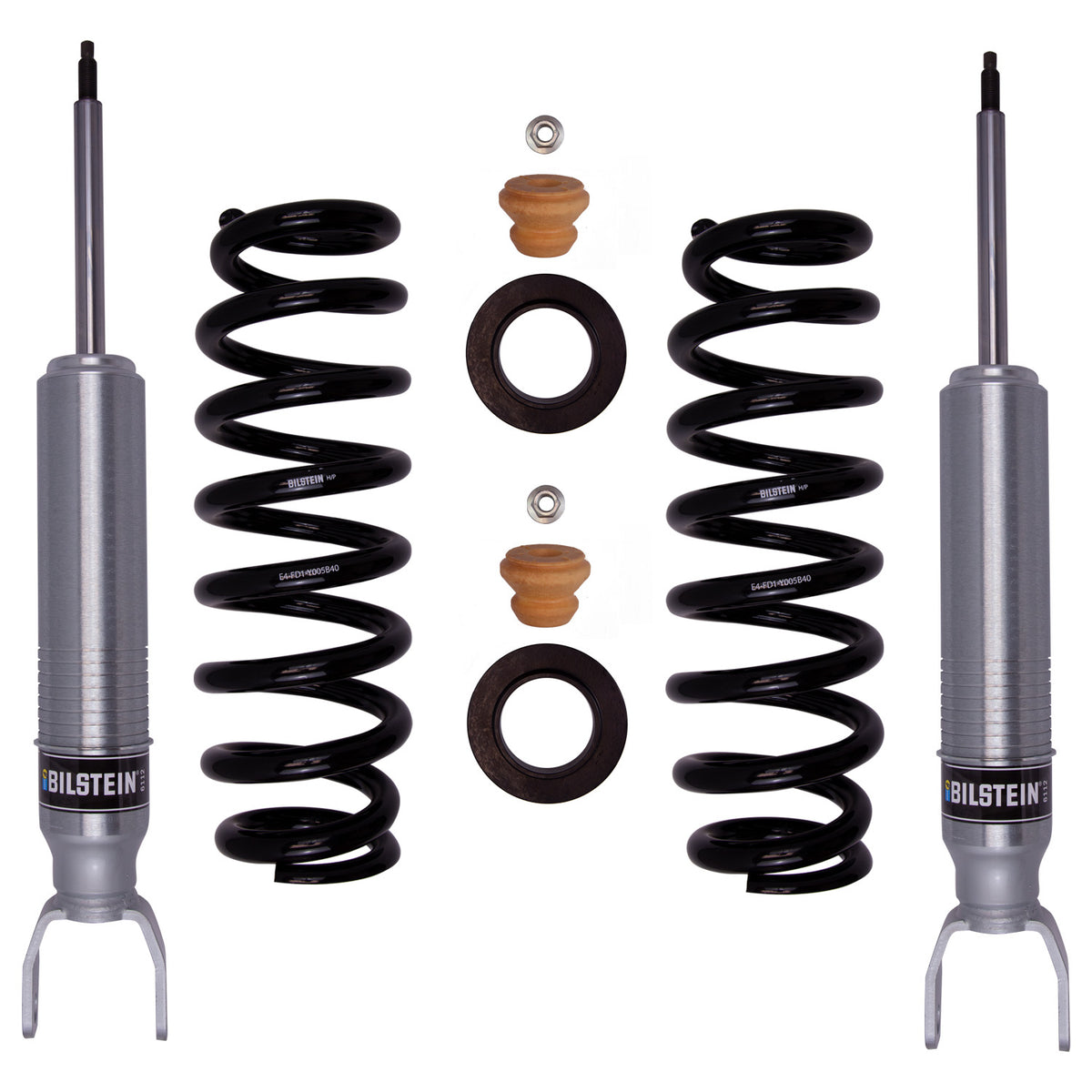 Bilstein 47-311015 - Suspension Kit Dodge Ram 1500 2010-2009, Ram 1500 2018-2011, 1500 Classic 2024-2019 Monotube 4WD Only Front Lift Height 0-2.8 Inch Without Air Suspension B8 6112 Bilstein 1