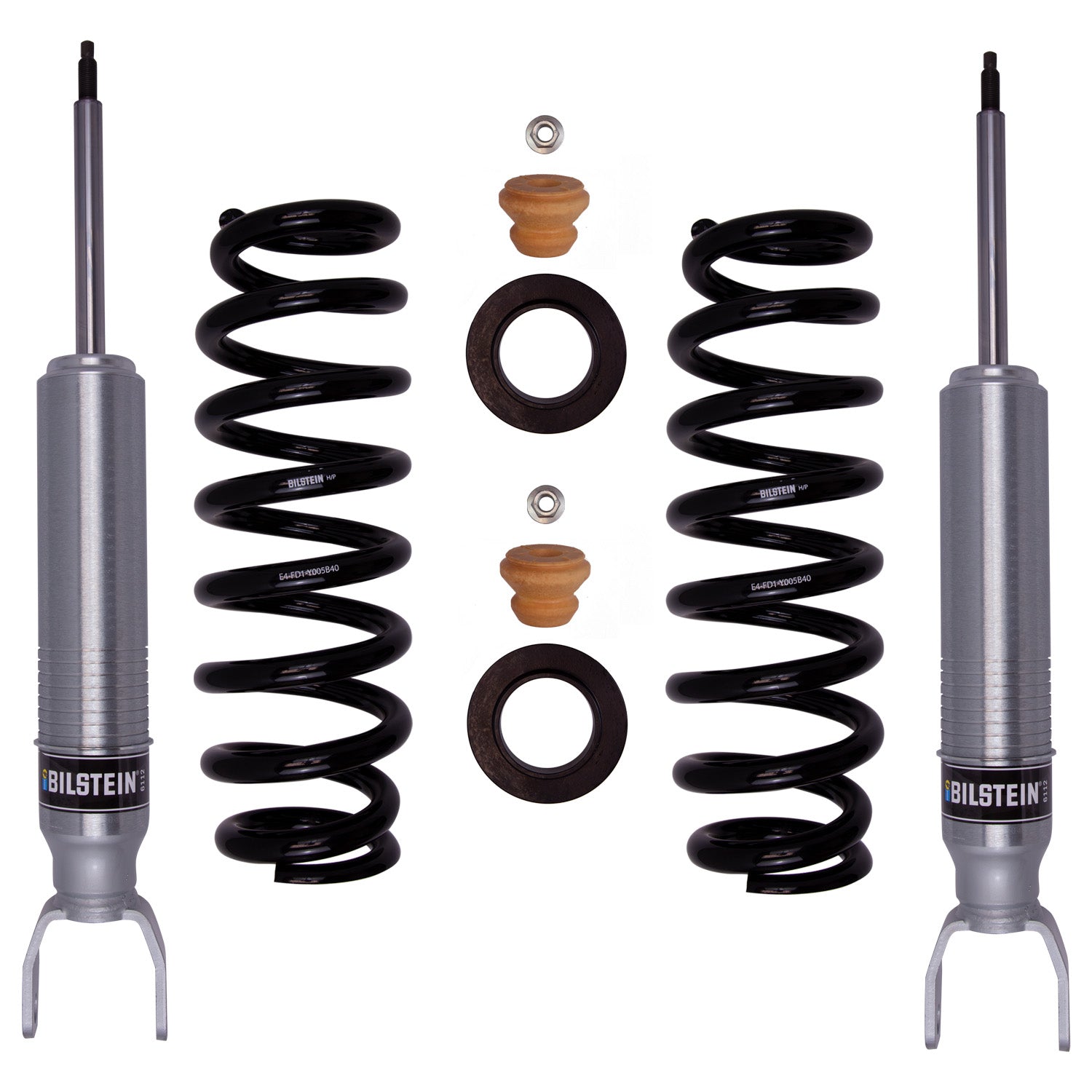 Bilstein 47-311015 - Suspension Kit Dodge Ram 1500 2010-2009, Ram 1500 2018-2011, 1500 Classic 2024-2019 Monotube 4WD Only Front Lift Height 0-2.8 Inch Without Air Suspension B8 6112 Bilstein 1