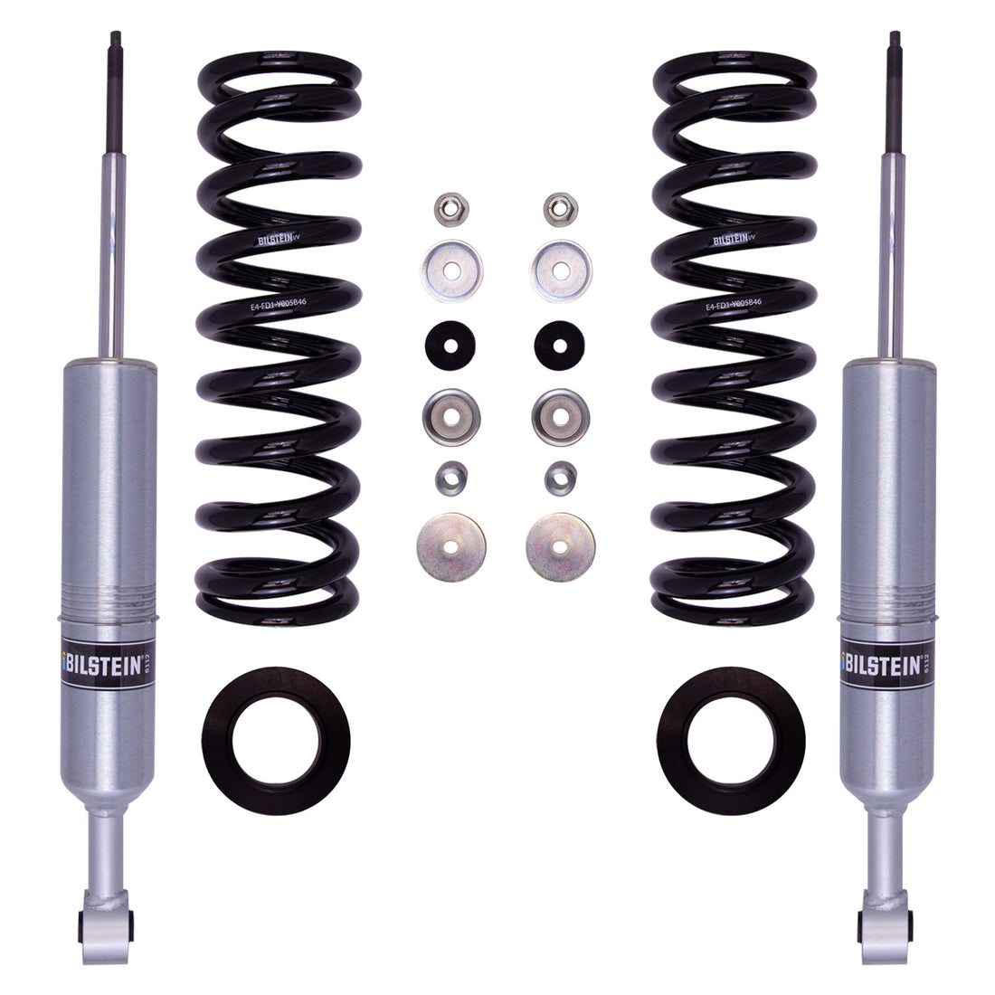 Bilstein 47-311190 - Suspension Kit Lexus GX470 2009-2003, Toyota FJ Cruiser 2009-2007 Monotube Front Lift Height 1.7 Inch-3.2 Inch For 150-200 lbs additional front weight B8 6112 Bilstein 6