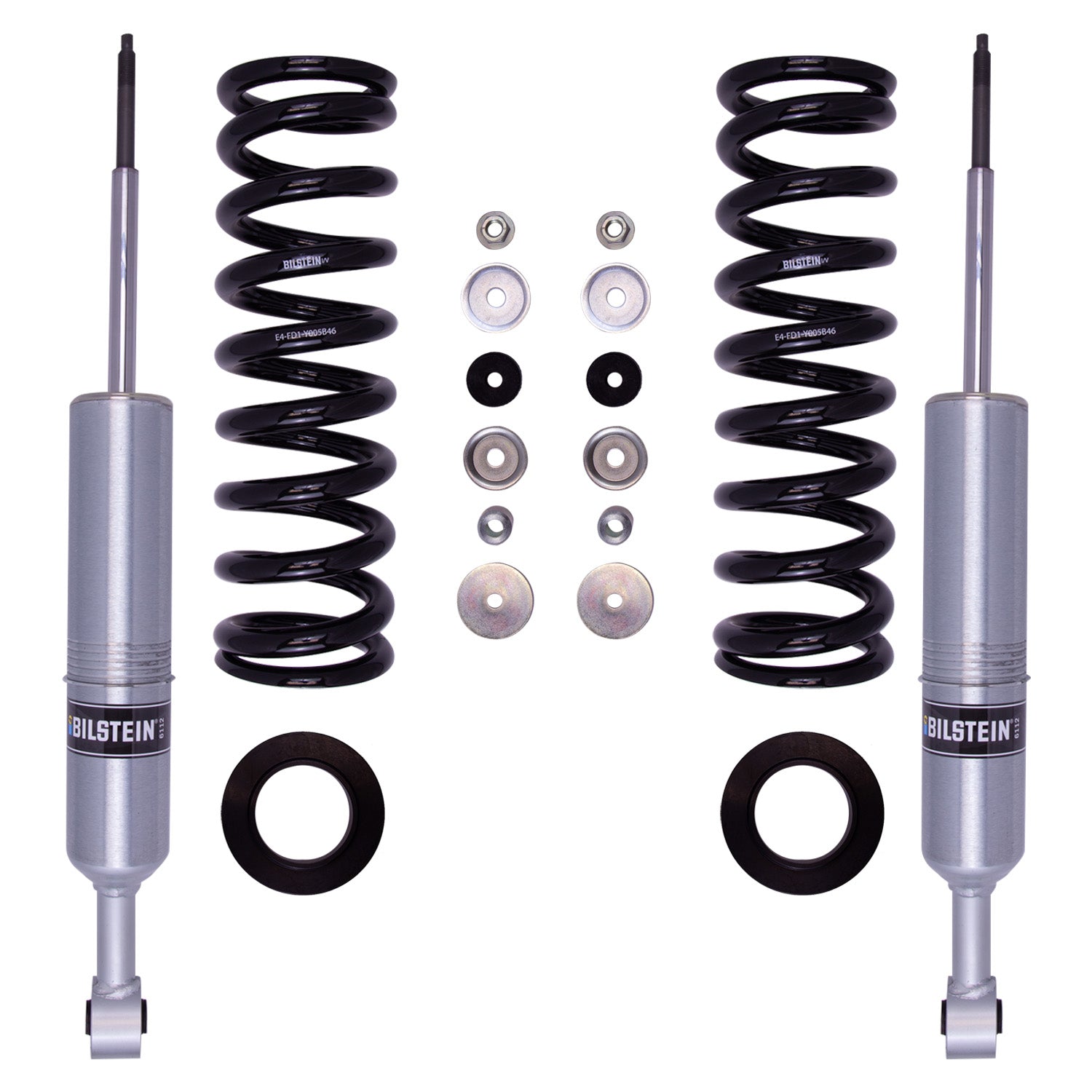 Bilstein 47-311190 - Suspension Kit Lexus GX470 2009-2003, Toyota FJ Cruiser 2009-2007 Monotube Front Lift Height 1.7 Inch-3.2 Inch For 150-200 lbs additional front weight B8 6112 Bilstein 6