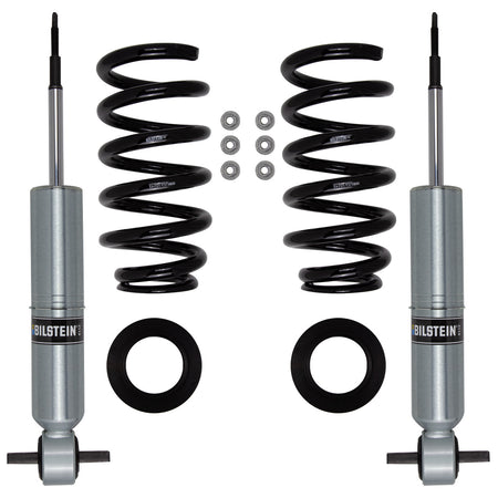 Bilstein 47-325753 - Suspension Kit Chevrolet Silverado 1500 2018-2014, Silverado 1500 LD 2019, GMC Sierra 1500 2018-2014, Sierra 1500 Limited 2019 Monotube Provides 1.85-2.75 Inch Front Lift B8 6112 Bilstein 1