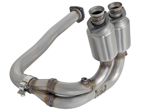 aFe Power 47-48001 Direct Fit 409 Stainless Steel Front Catalytic Converter Jeep Wrangler (TJ) 00-03 L6-4.0L