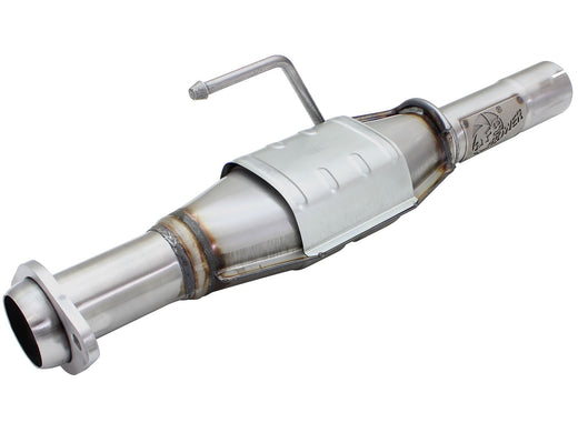 aFe Power 47-48004 Direct Fit 409 Stainless Steel Rear Catalytic Converter Jeep Wrangler (TJ) 04-06 L6-4.0L
