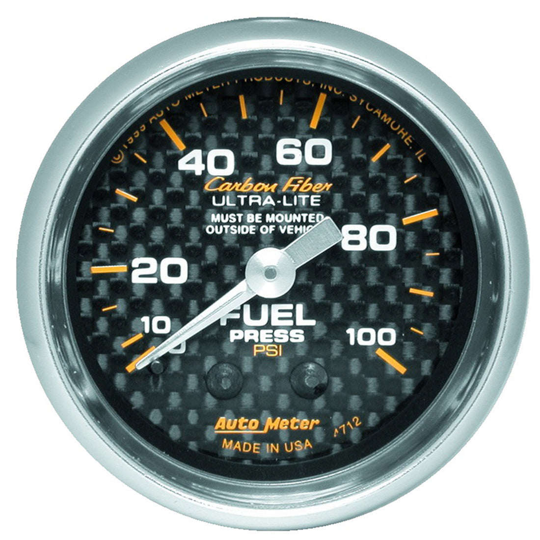 AutoMeter 4712 Fuel Pressure Gauge