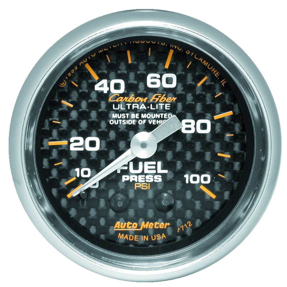 AutoMeter 4712 Fuel Pressure Gauge