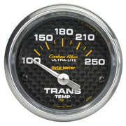 AutoMeter 4757 - GAUGE, TRANSMISSION TEMP, 2 1/16", 100-250?F, ELECTRIC, CARBON FIBER 3