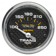 AutoMeter 4757 - GAUGE, TRANSMISSION TEMP, 2 1/16", 100-250?F, ELECTRIC, CARBON FIBER 5