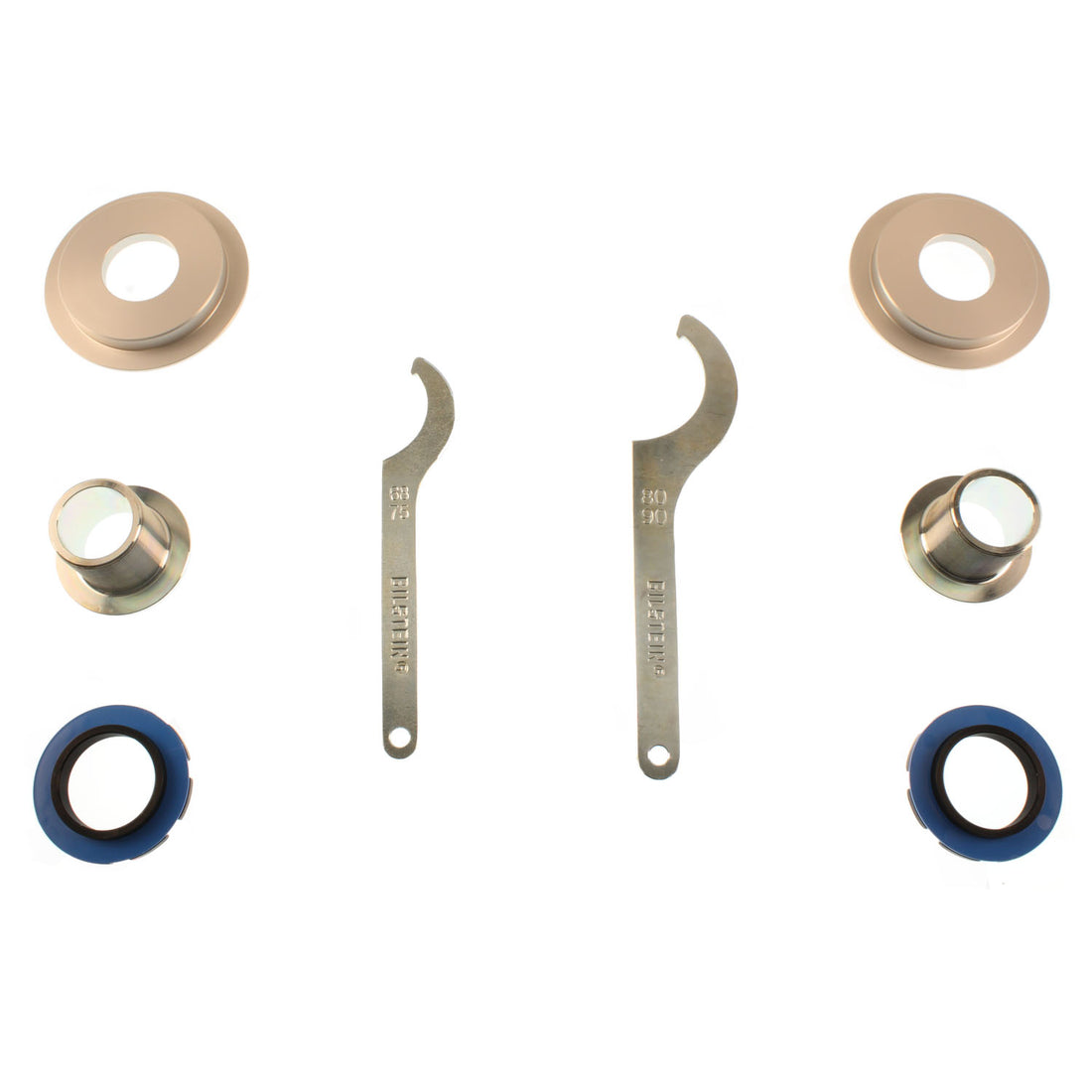 Bilstein 48-080422 - Suspension Kit Audi TT Quattro 2006-2000, Volkswagen R32 2004 Monotube Front Lowered Height 30-50mm, up to 1110kg Axle Load Rear Lowered Height 30-50mm, up to 1080kg Axle Load B16 (PSS9) Bilstein 1