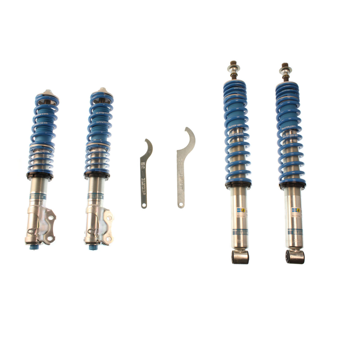 Bilstein 48-080569 - Suspension Kit Volkswagen Cabrio 2002-1995 Monotube Front Lowered Height 30-50mm up to 950kg Axle Load Rear Lowered Height 0-10mm up to 710kg Axle Load Wheel spacers may be required for some wheel/tire combinations B16 (PSS9) Bilstein 1